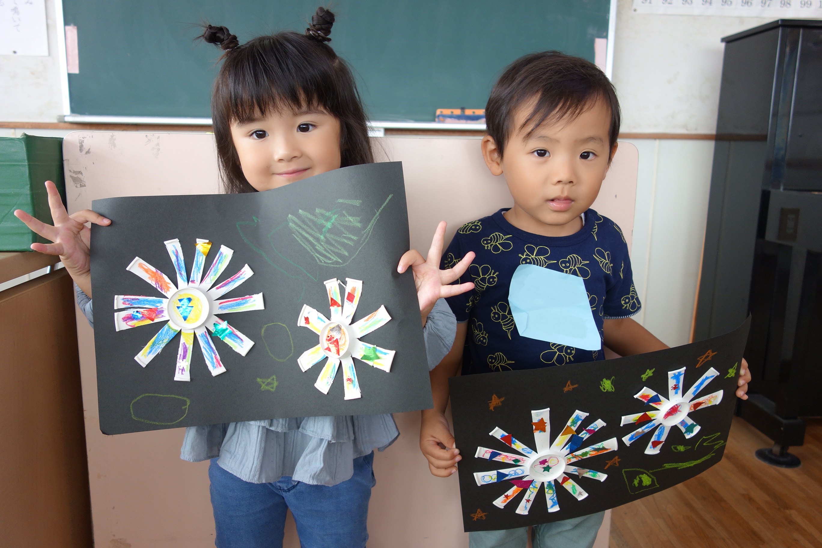 制作 花火 花乃幼稚園